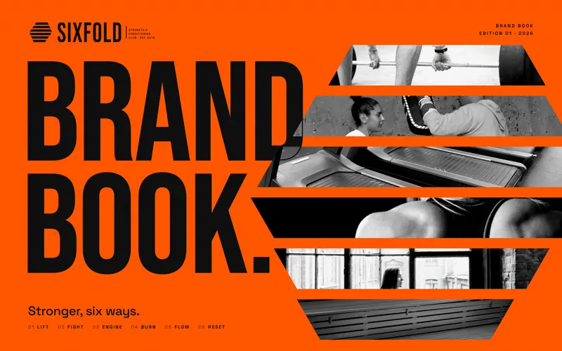SIXFOLD brand book: Cover