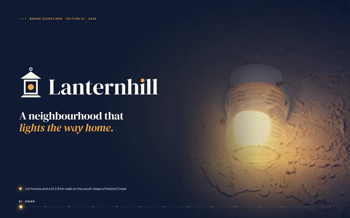 Lanternhill brand book cover